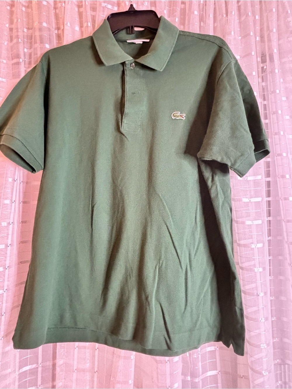 Lacoste Men's Forest Green Classic Pique Polo